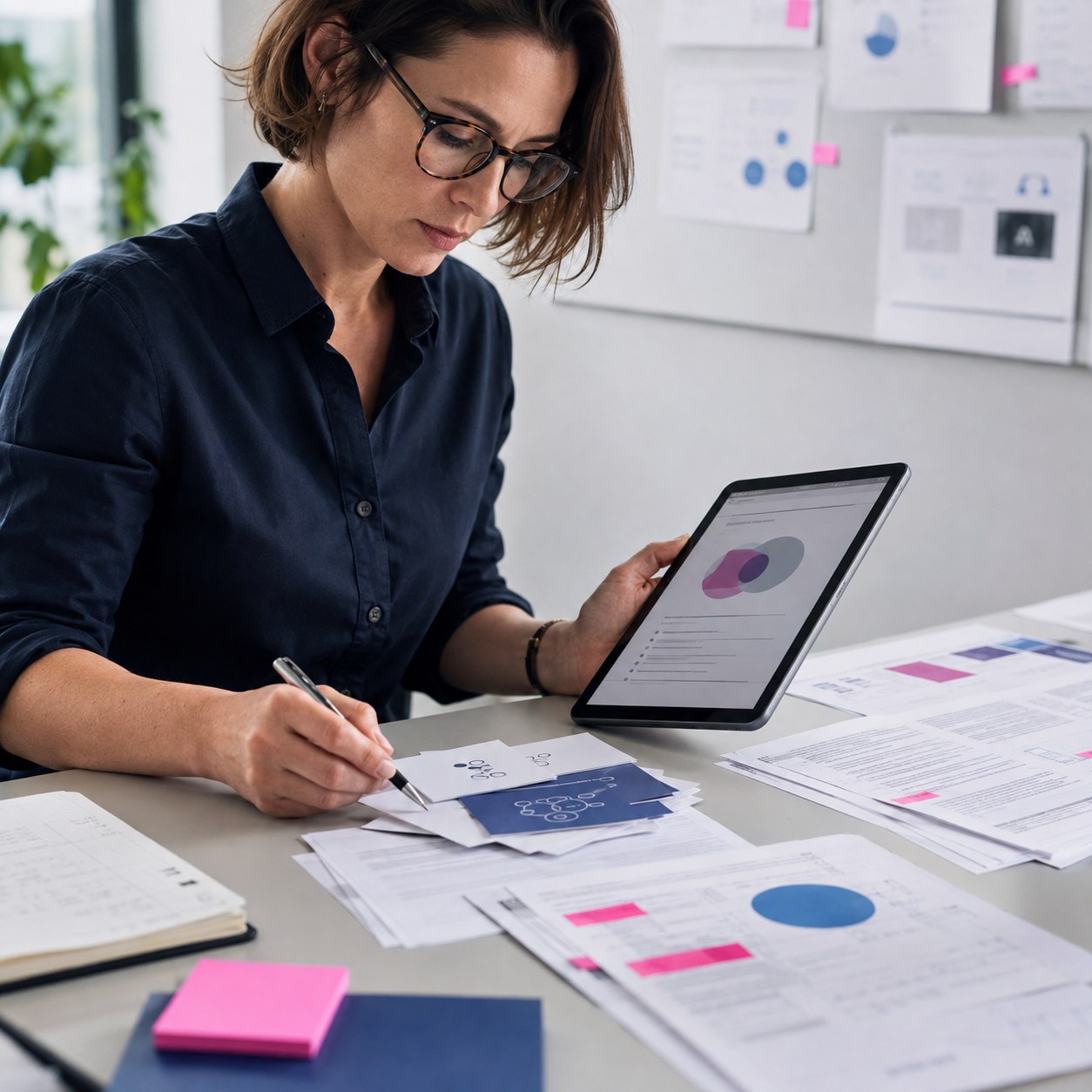 Product team evaluating an AI feature against user value, quality and risk